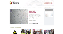 Desktop Screenshot of colegioyapeyu.edu.ar